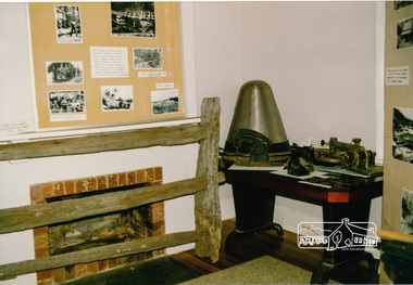 Photograph, Hat making equipment, Heritage Week at 728 Main Road, Eltham, 1990, 1990
