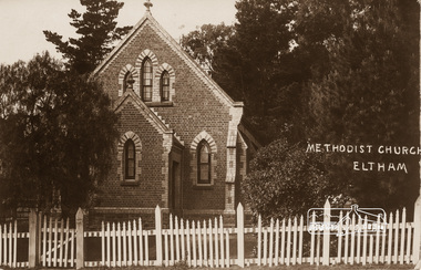 Photograph, Eltham Methodist Church, 1909, 1909