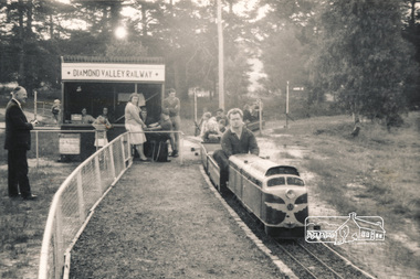Photograph, Diamond Valley Railway, Lower Eltham Park, c.1960s, 1960s
