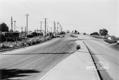 Photograph, Sherbourne Road bridge construction works over railway line, Montmorency, c.1971, 1971c