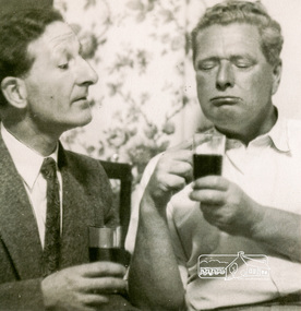 Photograph, Frank Dawes and friend
