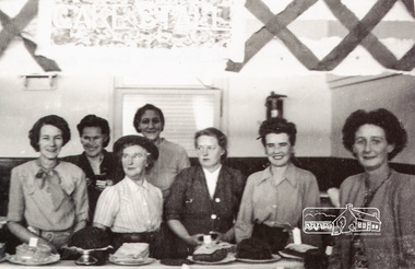 Photograph, Cake Stall at Eltham Fair, 1940s