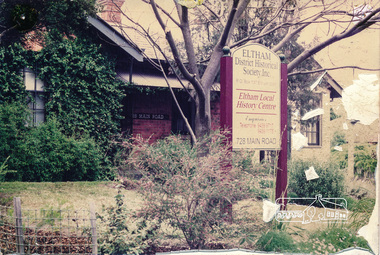 Photograph, Eltham District Historical Society and Eltham Local History Centre, 728 Main Road, Eltham