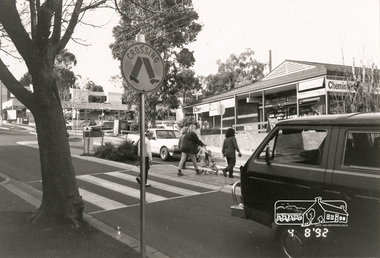 Photograph, Arthur Street, Eltham, 4 Aug 1992, 4/8/92