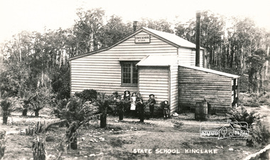 Photograph, Kinglake State School No. 2188. Burnt down 1927, 1926c
