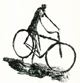 Photograph, Sculpture, Cyclist, Gareth Jones-Roberts