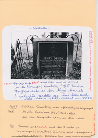 Document - Folder, Dendy, 2012