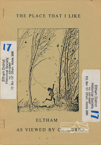 Book, The Place That I Like: Eltham as viewed by children