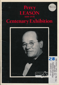 Book, Percy Leason, 1889-1959 : centenary exhibition /​ [organised by Castlemaine Art Gallery &​ Historical Museum for tour to Victorian Regional Art Galleries], 1989