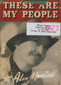 Book, Alan Marshall (1902-1984), These are my people /​ by Alan Marshall, 1944