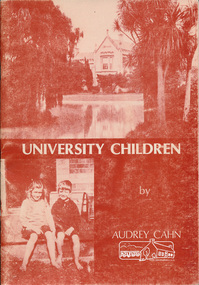 Book, University children / by Audrey Cahn, 1987