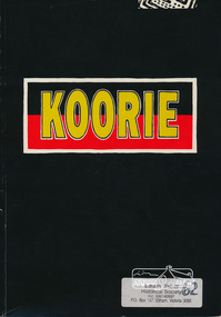 Book, Koorie Heritage Trust, Koorie, 1991c