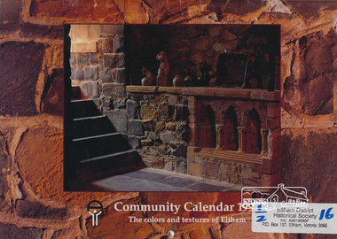 Book, Community Calendar 1995: The colours and textures of Eltham / Shire of Eltham, 1994