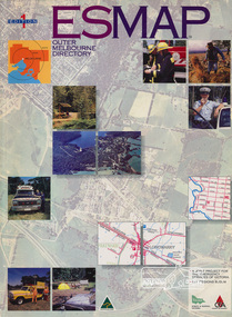 Book, Country Fire Authority Mapping Association Inc, ESMAP - Outer Melbourne Directory, 1991