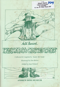 Book, Andrew Ross Museum, Auld Duncan's Kangaroo Ground Tales collected and compiled by "Sandy McClusky" (Mick Woiwod), published by Andrew Ross Museum, 2006