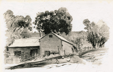 Photograph, Pencil Drawing