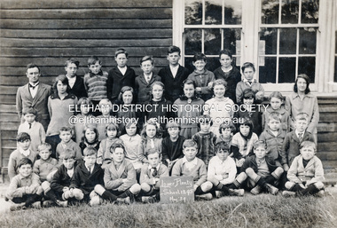Photograph, G.E. Hains, Lower Plenty State School No. 1295, May 1929
