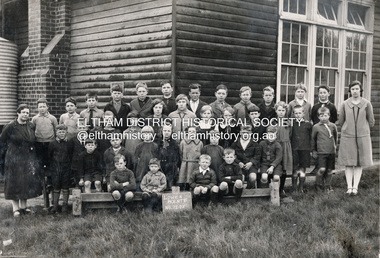 Photograph, G.E. Hains, Lower Plenty State School No. 1295, 1930s