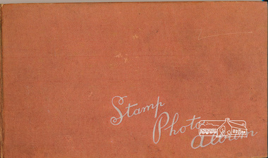 Photograph Album, Stamp Photo Album; portrait miniatures of unidentified persons and family members, c.1910, 1890c