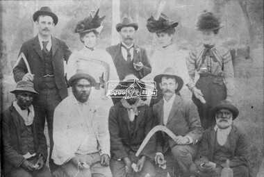 Photograph, Group of men and women, c.1910
