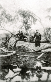 Photograph, Tom Prior, Family photo by creek