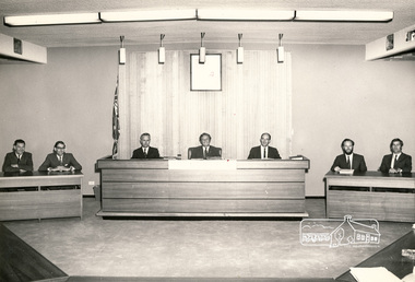 Photograph, Shire of Eltham Senior Staff, 1971, 1971