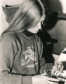Photograph, Rug Weaving, Eltham Living and Learning Centre, 1986, 1986