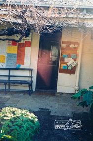 Photograph, Main door, Eltham Living and Learning Centre, August 1988, 1988