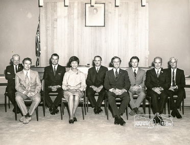 Photograph, Shire of Eltham Councillors, 1971, 1971