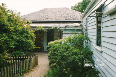Photograph, Entrance to the office, Eltham Living and Learning Centre, c.1989, 1989c