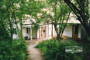 Photograph, View of Eltham Living and Learning Centre from wheelchair access pathway, 1995, 1995