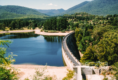 Photograph, Maroondah Dam, 17 Feb 1991, 17/02/1991