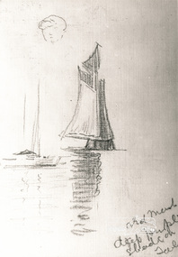 Photograph, Study of sail boat