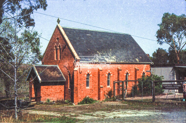 Negative - Photograph, Russell Yeoman, Kangaroo Ground Presbyterian Church, c.1980