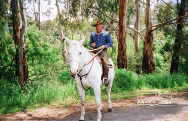 Photograph, Jock Read on Lofty at Central Park, Eltham Festival, 11 November 1989, 11/11/1989