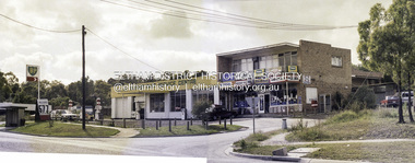 Photograph, Beard Street and Main Road Eltham, 20 Jan 1986, 20/01/1986