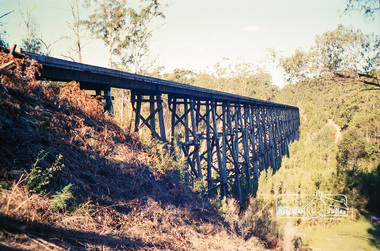 Photograph, Stony Creek Trestle bridge, 1990