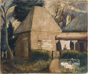 Painting, Lindsay Edward, The Malt House, 1942c