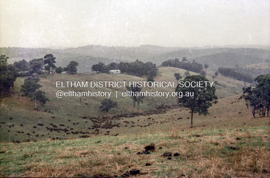 Photograph, Possibly the Bassett-Smith property at Menzies Road, Kangaroo Ground, c.1980