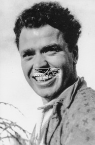 Photograph, Maurie Fabbro at age 20 at Fabbro's farm in Bell Street, Eltham, 1940, 1940