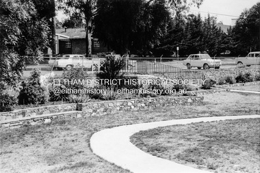 Photograph, War Memorial Garden, Main Road, Eltham, February 1968, Feb 1968