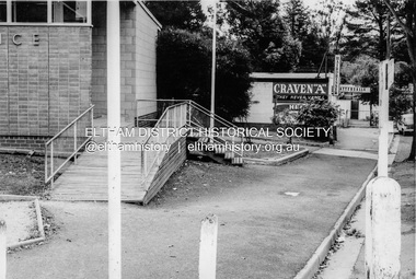 Photograph, West side of Main Road opposite main shopping centre, Eltham, February 1968, Feb 1968