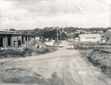 Photograph, Brisbane Street, Eltham (unmade) from west end, 1969