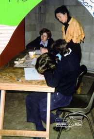 Photograph, Mrs Carolyn Ison (Art Sec), Eltham Christian School, 1981