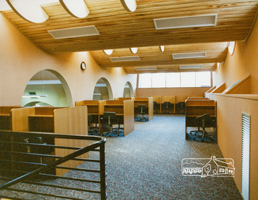 Photo album, Interior view of the new Eltham Library, 1994, 1994