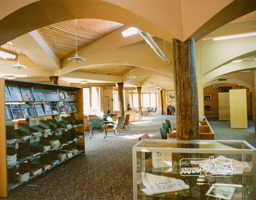 Photo album, Interior view of the new Eltham Library, 1994, 1994