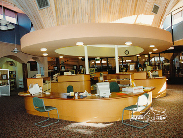 Photo album, Interior view of the new Eltham Library, 1994, 1994