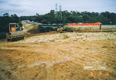 Photograph, Fitzsimons Lane bridge duplication; 15 Feb 1991, 15/02/1991
