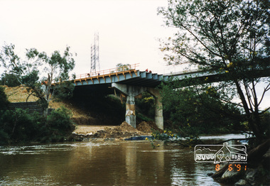 Photograph, Fitzsimons Lane bridge duplication; 8 Jun 1991, 08/06/1991
