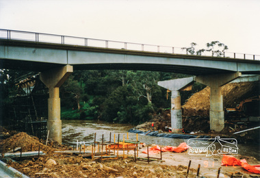Photograph, Fitzsimons Lane bridge duplication; 27 Jul 1991, 27/07/1991